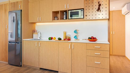 One Bedroom Mountain View - Kitchenette